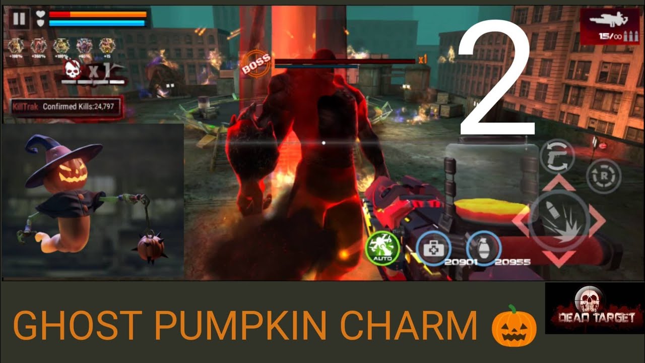 Dead Target - GHOST PUMPKIN CHARM (Part 2)