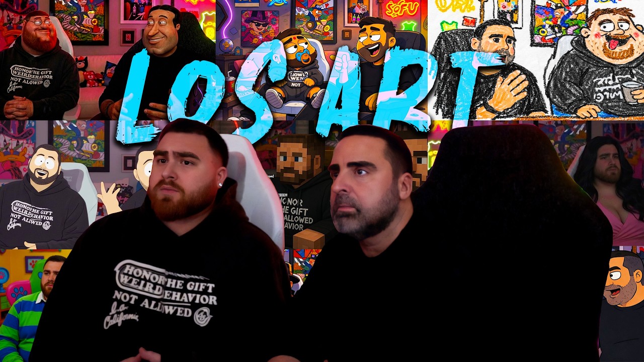 WE SHOULDN'T HAVE DONE THIS! Los Art #8 With Dad!