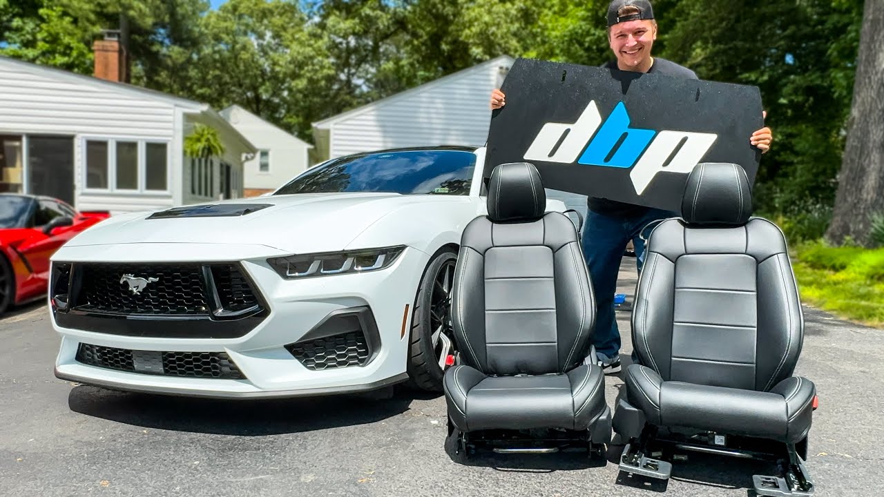 ЭТО СРАБОТАЛО!! Превращаю свой БАЗОВЫЙ Mustang GT 2024 года в ПРЕМИУМ!!