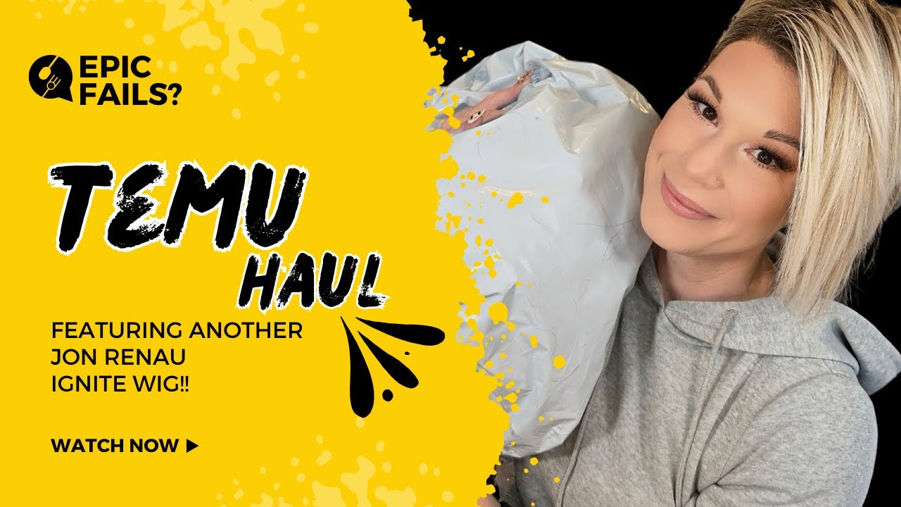 Temu Haul Fail? #temu #temuhaul #temufinds #wigs #jonrenauwigs