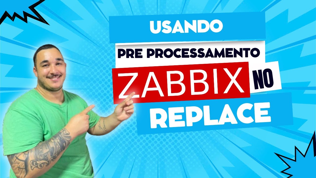 Usando Pré Processamento no Zabbix (Replace)