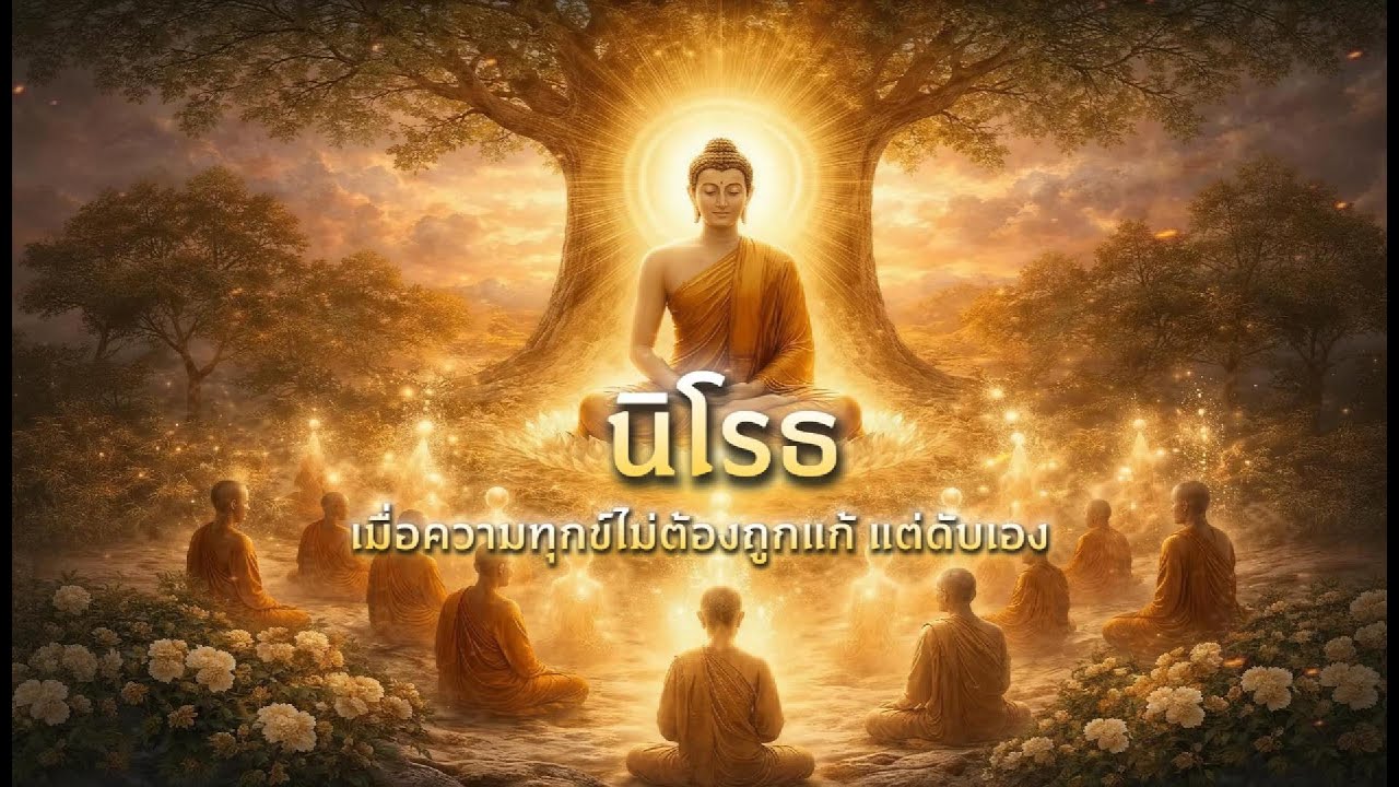 นิโรธ : เมื่อความทุกข์ไม่ต้องถูกแก้ แต่ดับเอง
