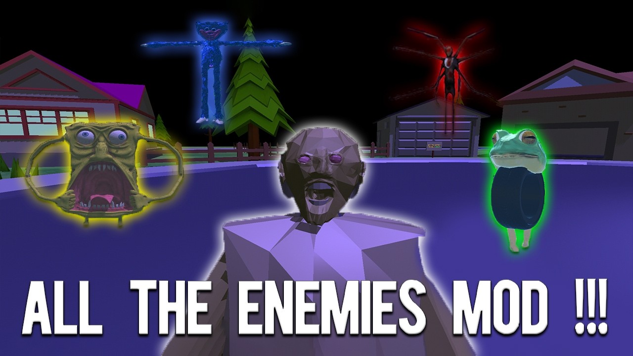 Dude Theft Wars All The Enemies Mod in This Game !!! 🤔🤔🤔