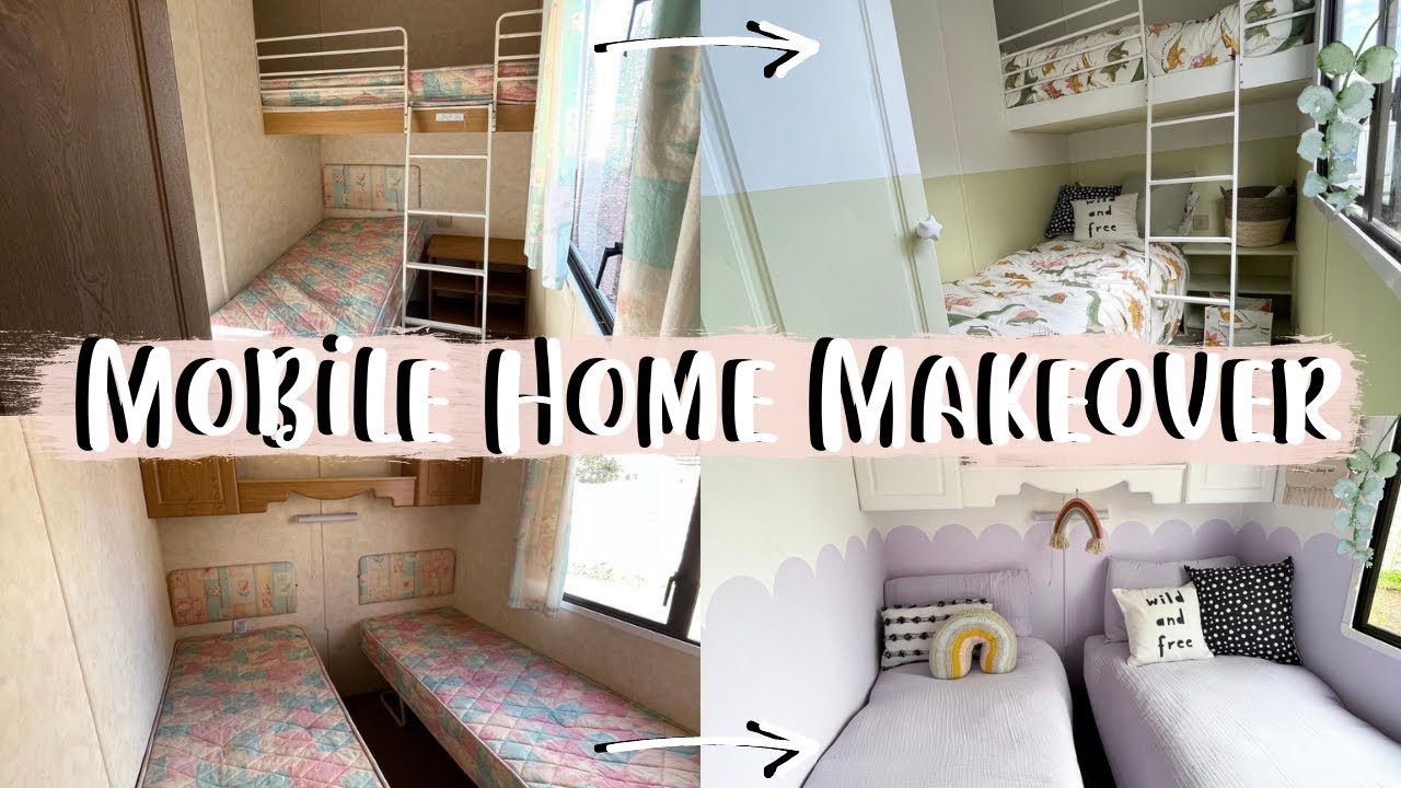MY MOBILE HOME MAKEOVER | TINY HOME MAKEOVER | Lucy Jessica Carter