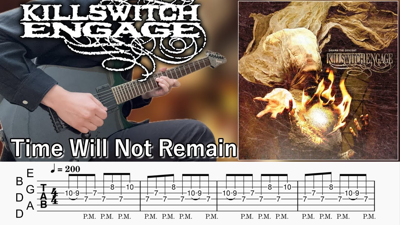 Time Will Not Remain / Killswitch engage (screen TABs | guitar lesson)