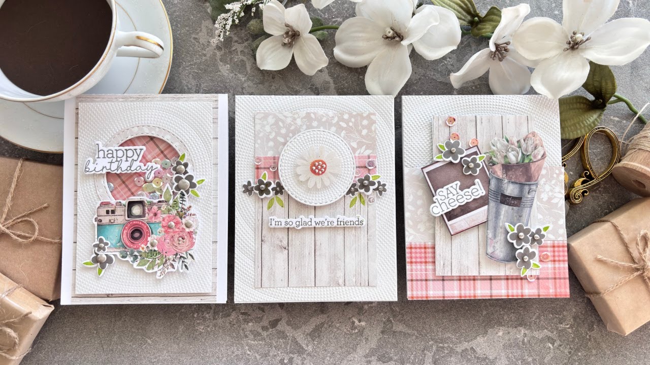 CREATING with a CARD KIT | Simon Says Stamp JUNE 2025 Card Kit | Captured Joy