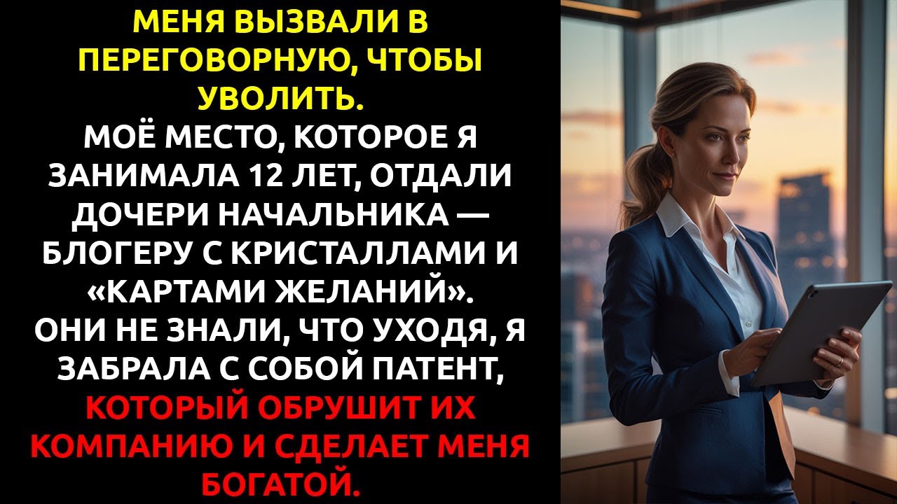 Мой босс поставил свою дочь-БЛОГЕРА на моё место — и через 8 недель умолял меня ВЕРНУТЬСЯ, но...