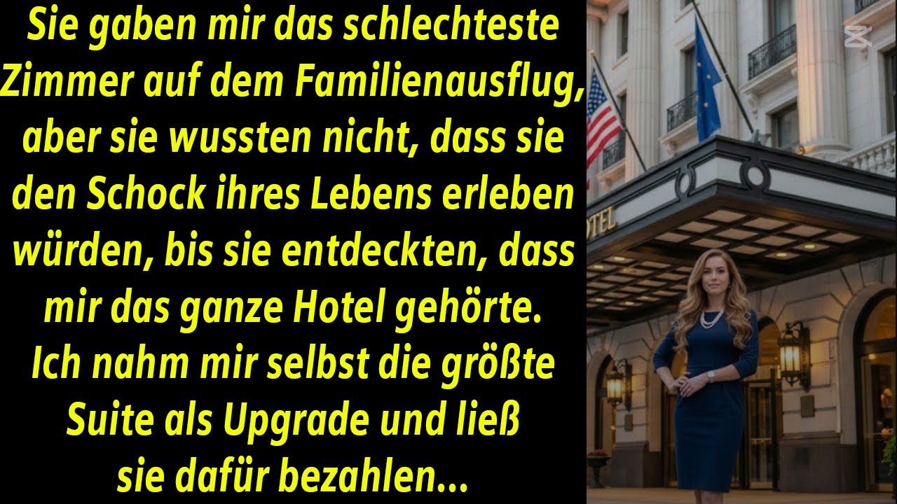 SIE GABEN MIR DAS SCHLECHTESTE ZIMMER IM URLAUB – SIE WUSSTEN NICHT, DASS MIR DAS HOTEL GEHÖRTE