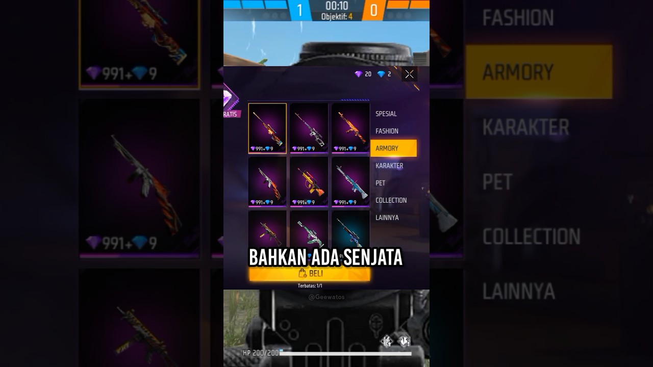 DIAMOND UNGU BANG WINDAH BIKIN HARIKU INDAH! #freefire #windahbasudara