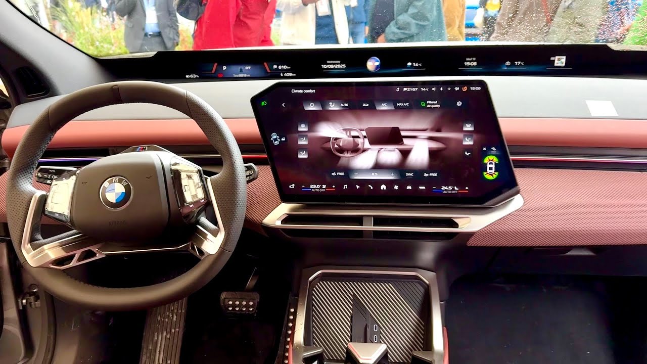 BMW iX3 2026 - IMPRESSIVE PANORAMIC DISPLAY - FUTURE for ALL NEW BMW models!