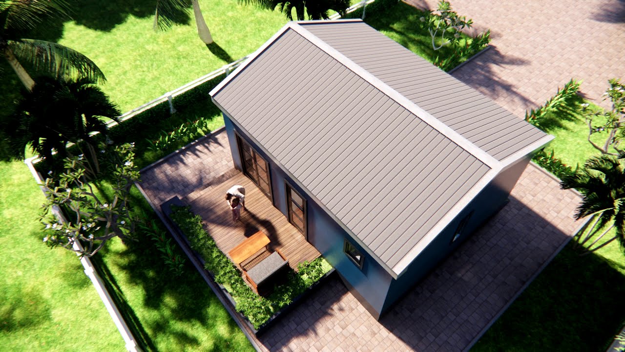 Enscape for SketchUp - Tiny House - Enscape Material Apply for Enscape Rendering.