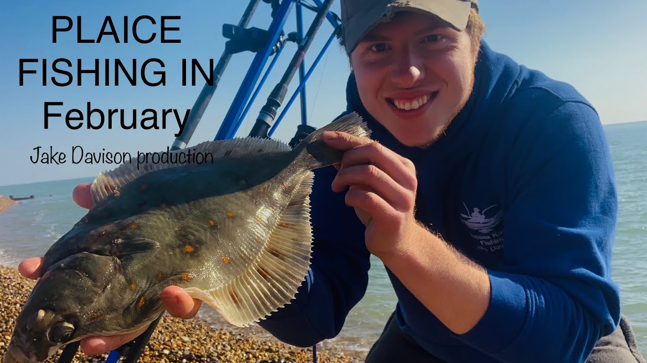 BEACH FISHING FOR PLAICE - LATE FEBRUARY - SEA FISHING UK - EASTBOURNE