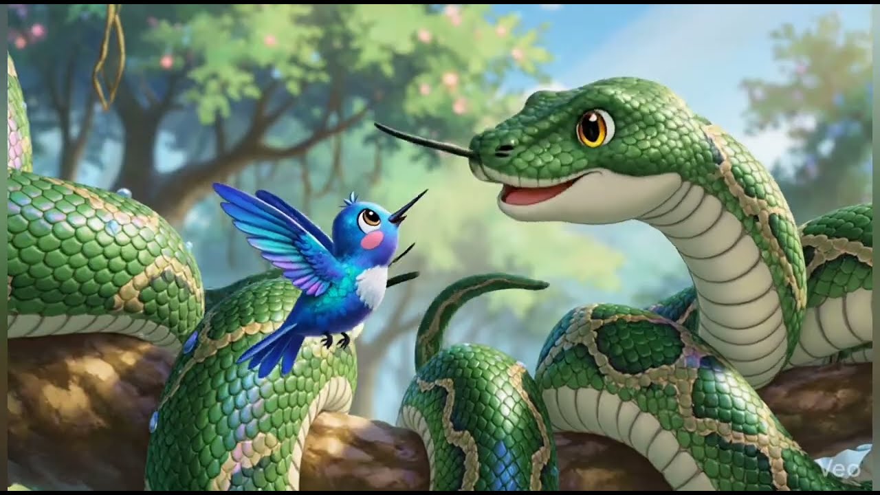kindheart snake 🤯 #anime #animeshorts #trending #animation #moralstories #tamil stories #chutikanama