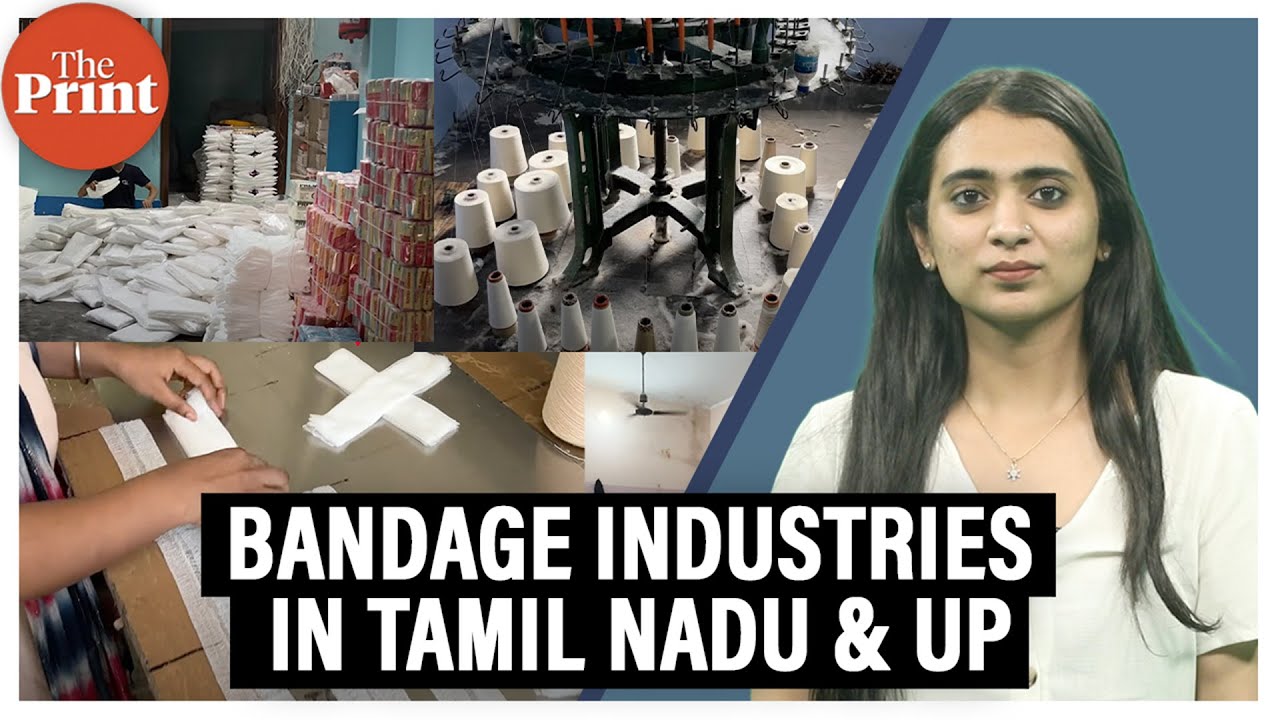 One business, 2 states, ₹400 cr gap- What Tamil Nadu & UP bandage industries say about India