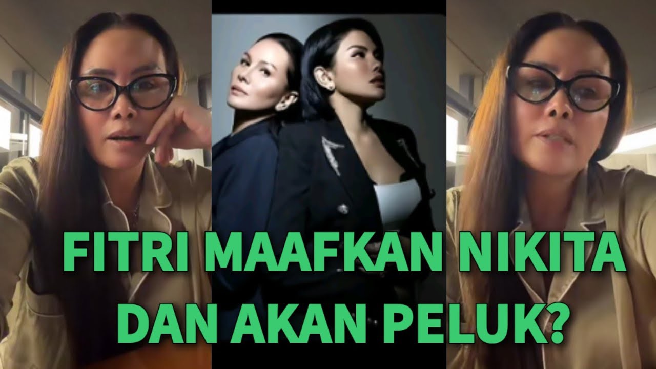 MELEDAK HEBOH!🔥FITRI SALHUTERU MAAFKAN NIKITA INGIN BAIKAN DAN PELUK LAGI NIKITA MIRZANI 