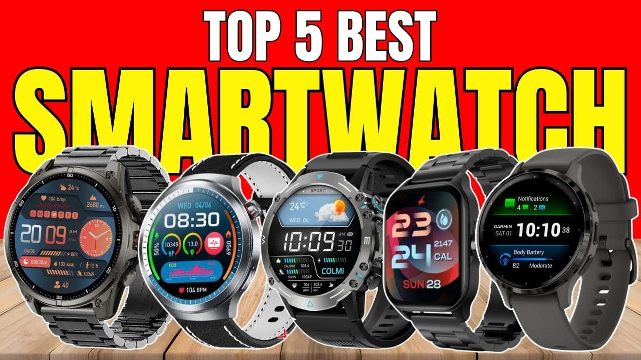 Best Smart Watch On AliExpress 2026 | AMOLED, GPS, Fitness & Waterproof Smartwatches