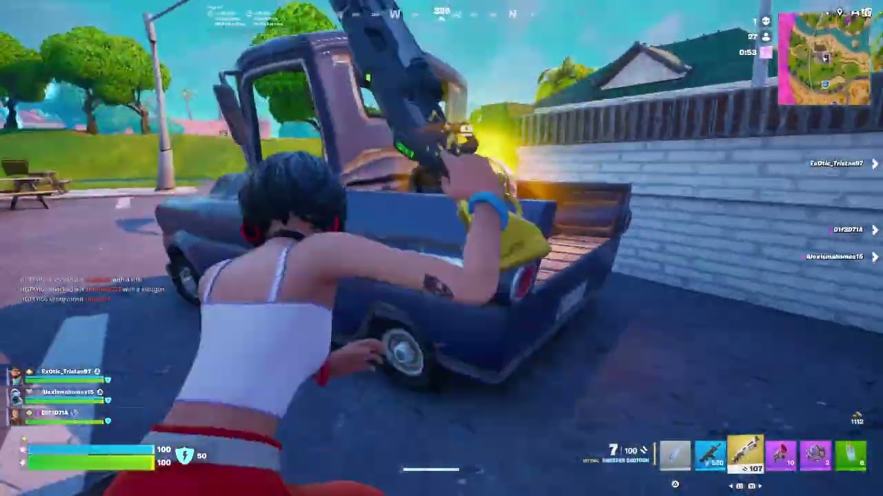 Fortnite Zero build ranked gameplay