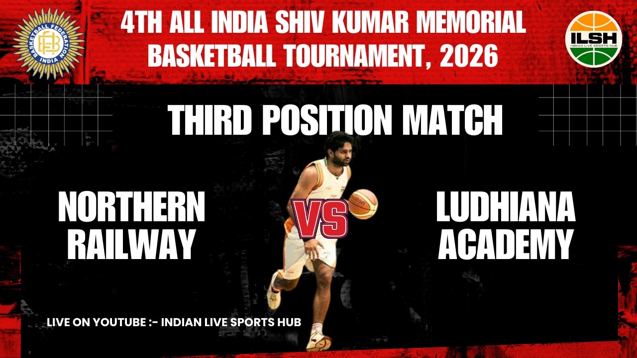 HARDLINE - NORTHERN RLY VS LUDHIANA ACADEMY - 4th All India Shiv Kumar Memorial 🏀 Tournament, Kiloi