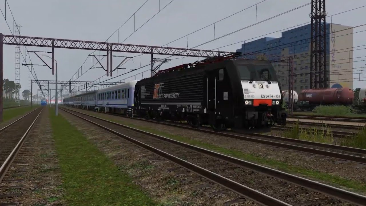Maszyna EU07 #176 - L053 Całkowo Służba TLK 1: Jazda na E189-150