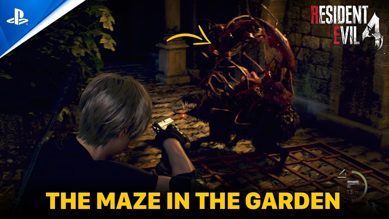 Resident Evil 4 Remake: Solving The Maze in The Garden Walkthrough
