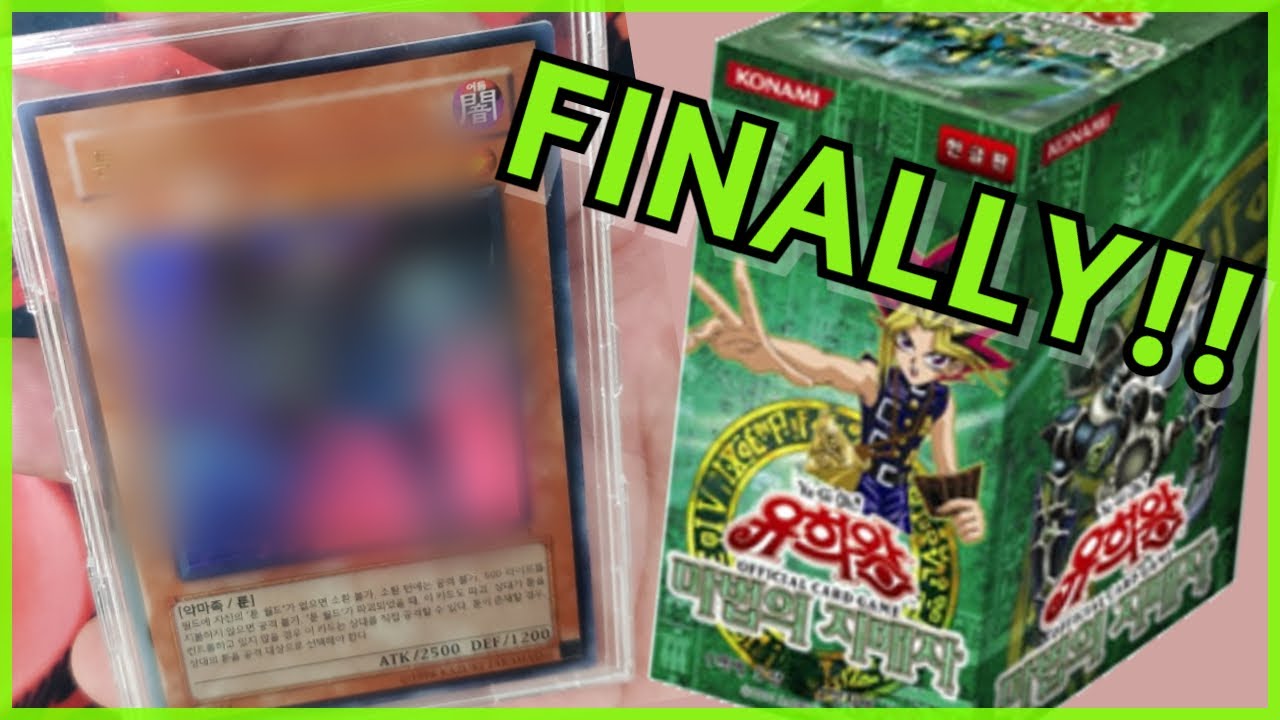 Spell Ruler Booster Box Opening Yugioh! Korean Yugioh cards unboxing! [I FOUND IT!]