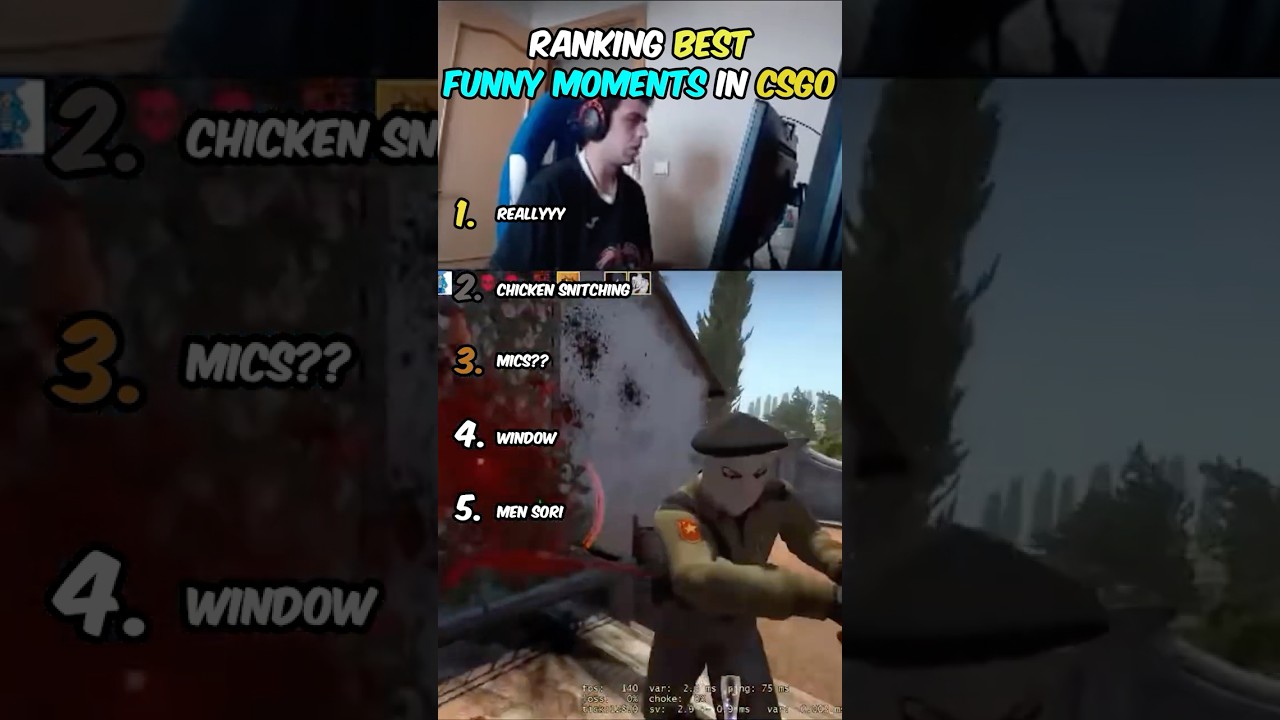 Ranking Best Funny CSGO Moments! 😭