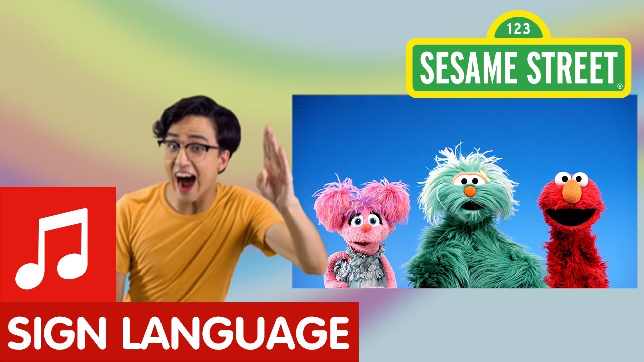 Sesame Street: If You're Happy and You Know It in American Sign Language (ASL)