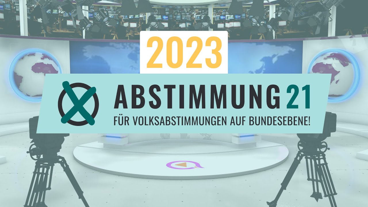 2023: ABSTIMMUNG21 Finale - Verkündung der Auszählungsergebnisse
