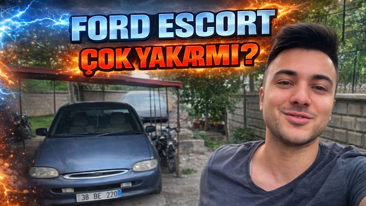 FORD ESCORT ÇOK YAKAR MI ? YAKIT TÜKETİMİ NE KADAR ? 1.6 CLX TEK NOKTA ENJEKSYON