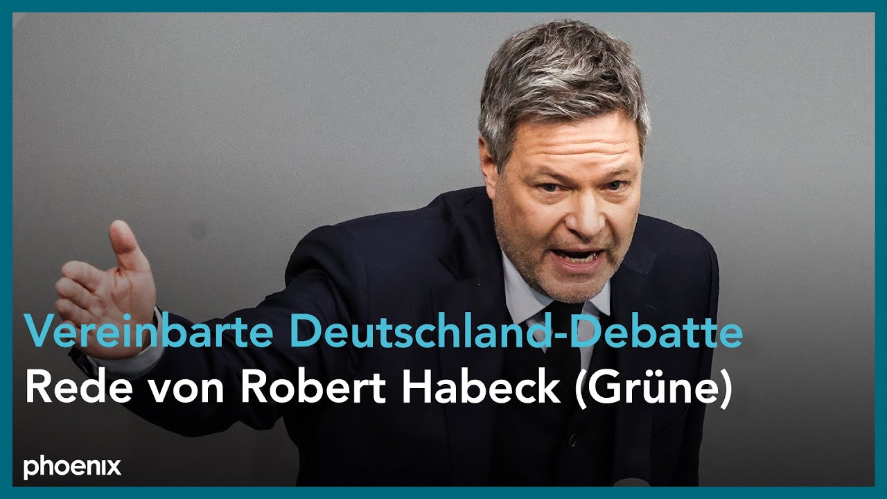 Rede von Robert Habeck zur Situation in Deutschland am 11.02.25