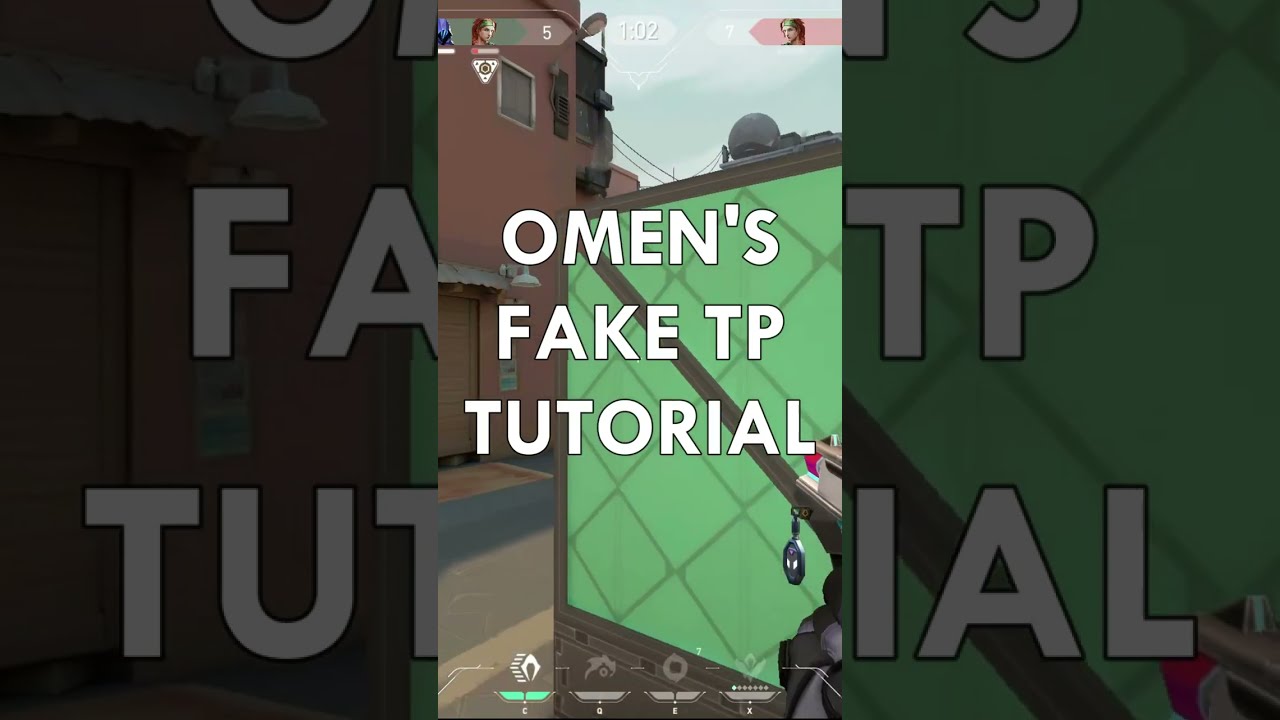 Omen's Fake TP Quick Tutorial #shorts #clips #omenvalorant