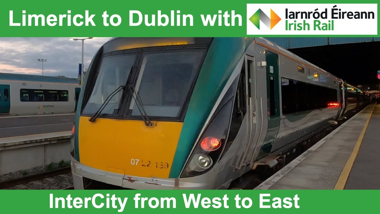 West to East with Irish Rail: Limerick to Dublin