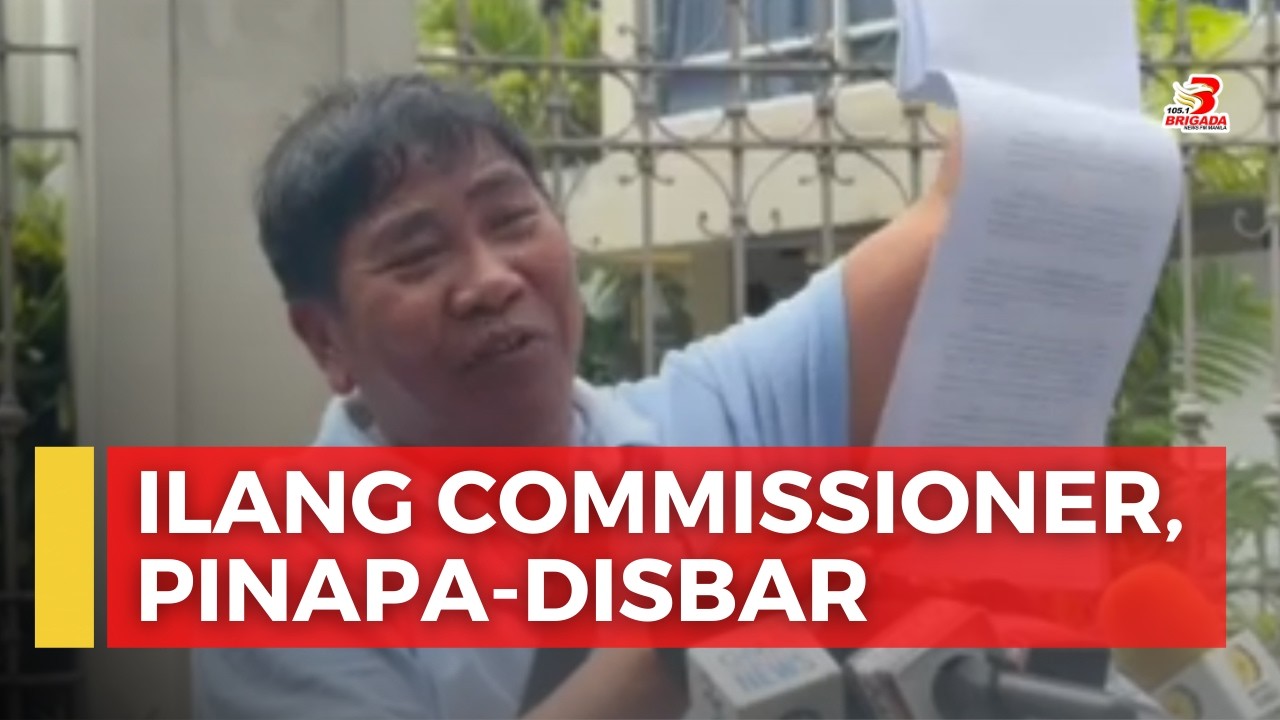 Comelec chairman Garcia at iba pang commissioner, pinapa-disbar | via INNO FLORES
