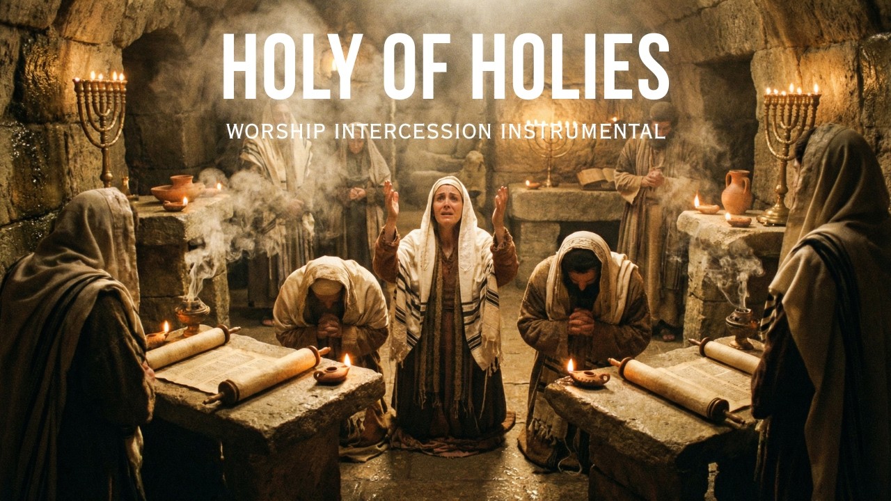 HOLY OF HOLIES | Prophetic Worship Instrumental | Deep Intercession | Waiting on God|Spiritual Music