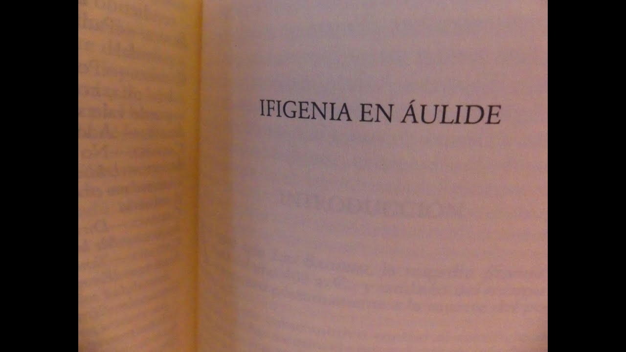 Eurípides - Ifigenia en Áulide