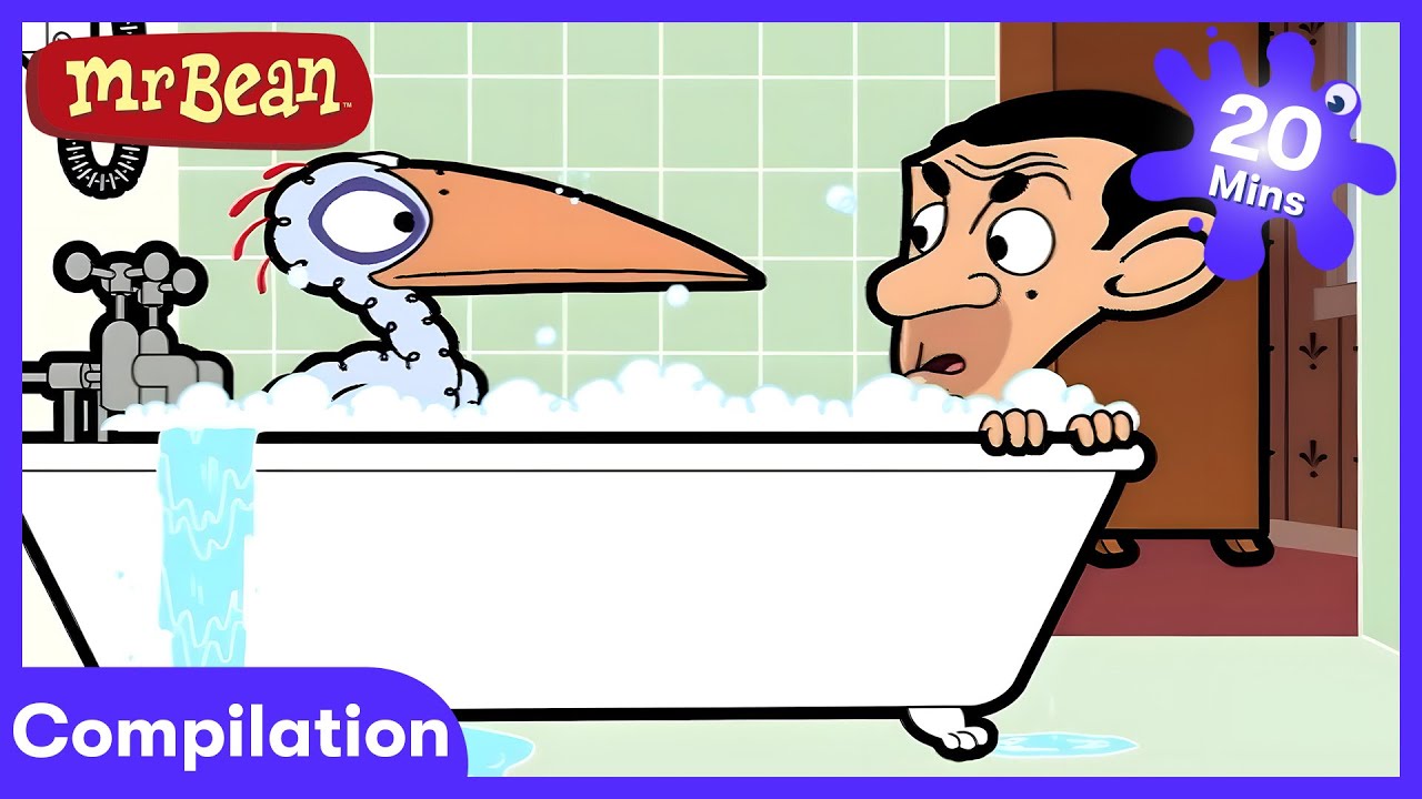 Mr. Bean - Cigueña y Huevo | Dibujos Infantiles | WildBrain Club de Comedia