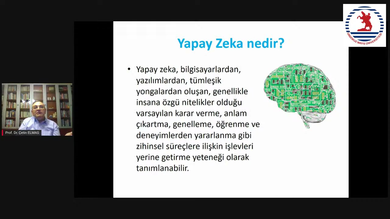 OMÜ Eğitim Fakültesi Seminerleri-Prof. Dr. Çetin ELMAS