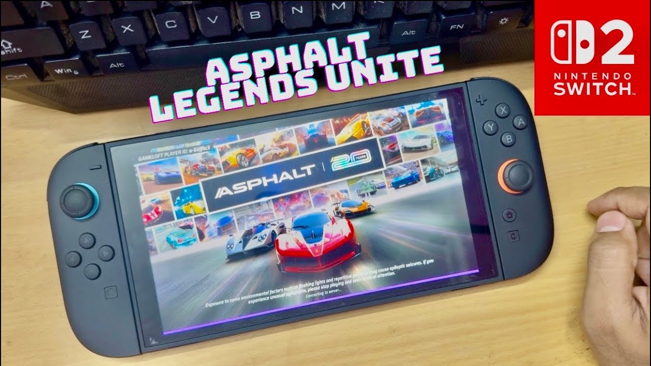🔥 Asphalt Legends Unite on Switch 2 | 60FPS Gameplay + First Impressions