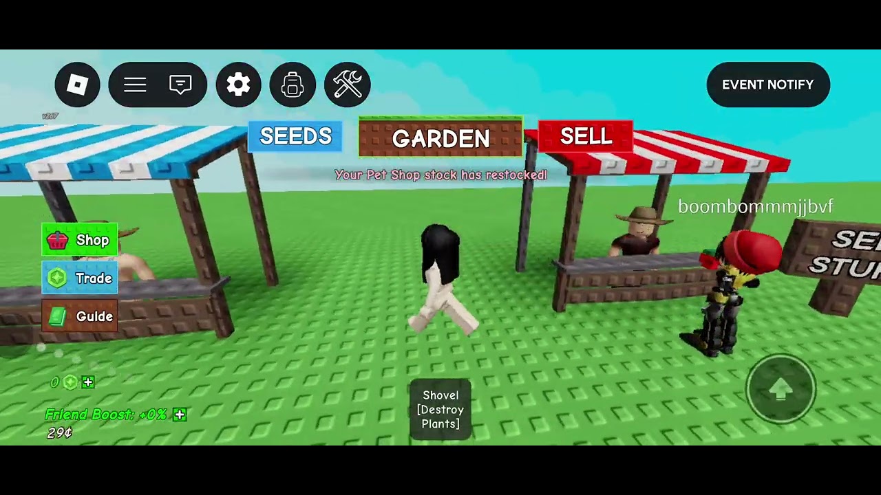 Grow a garden (Part - 1)