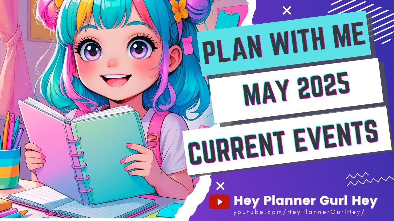💜  PLAN WITH ME - Current Events in my Photo Journal Calendar!  🟣 June 6, 2025 💜