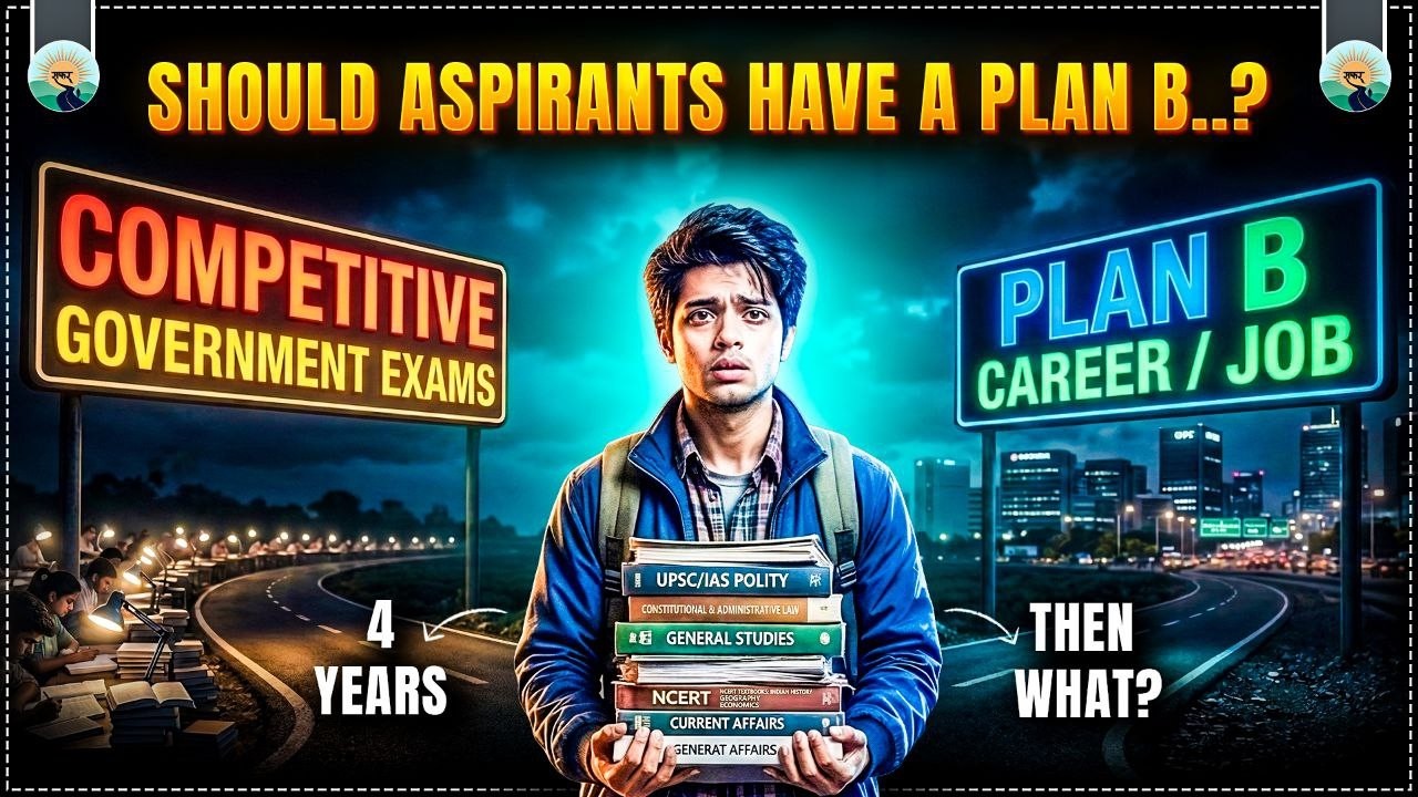 The Smart Plan B Strategy for Aspirants| Career Planning ,Reality Check