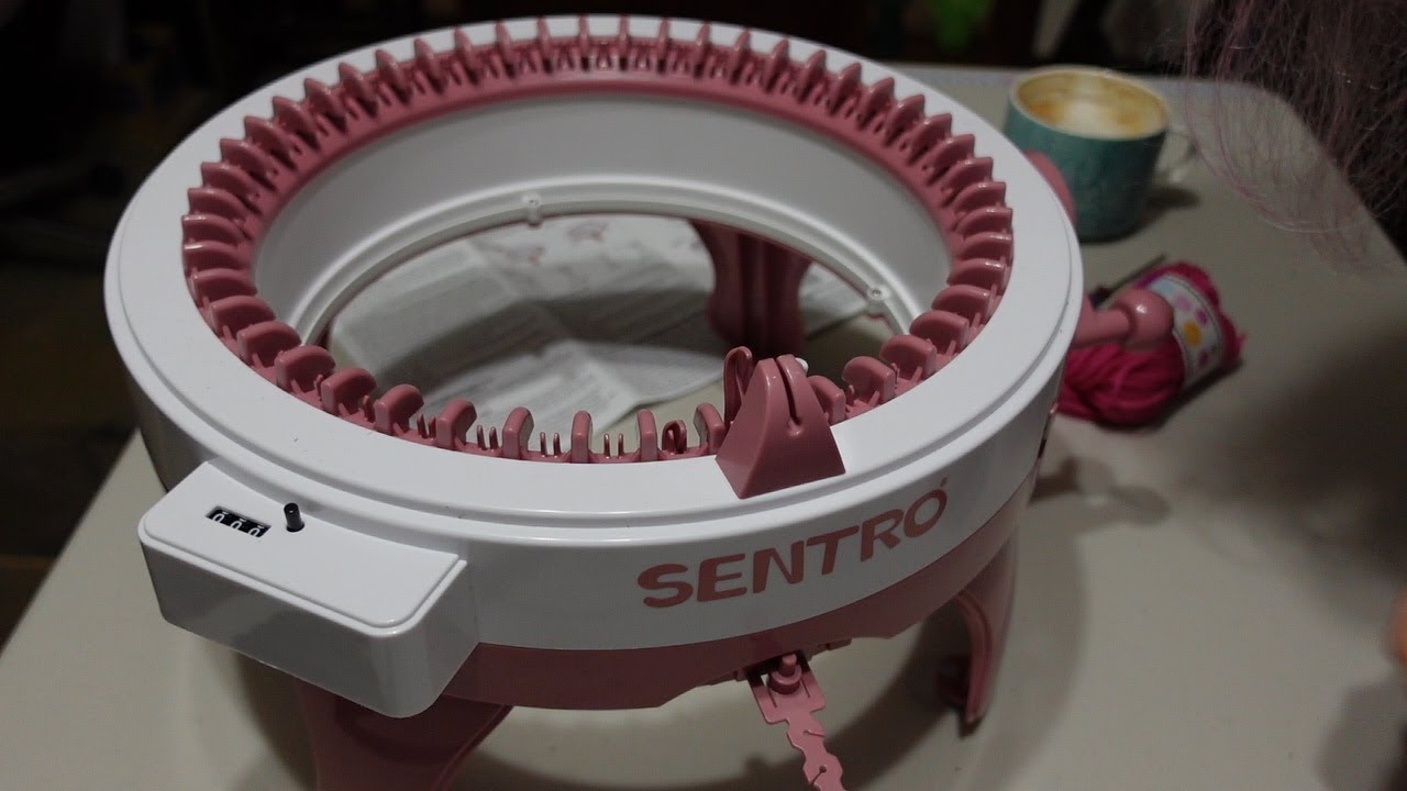 Using the Sentro 48 knitting machine straight out of the box