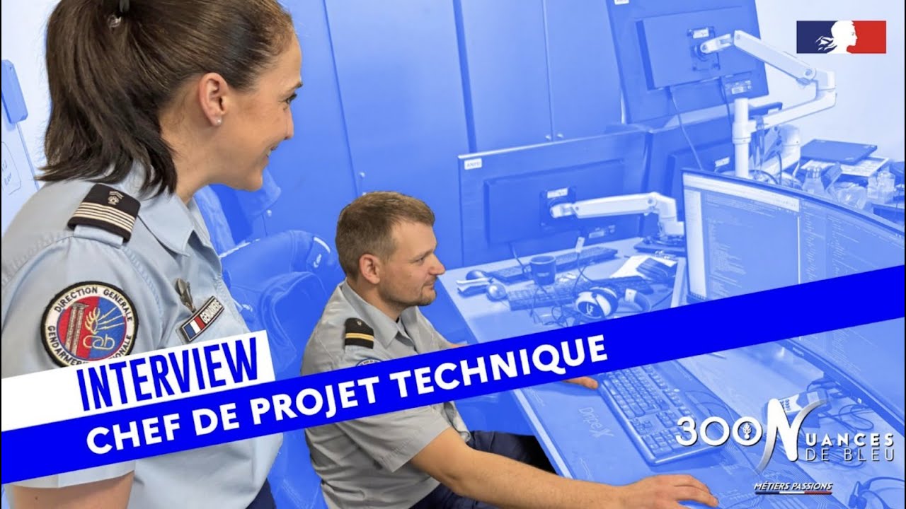 INTERVIEW CHEF DE PROJET TECHNIQUE DE LA GENDARMERIE NATIONALE