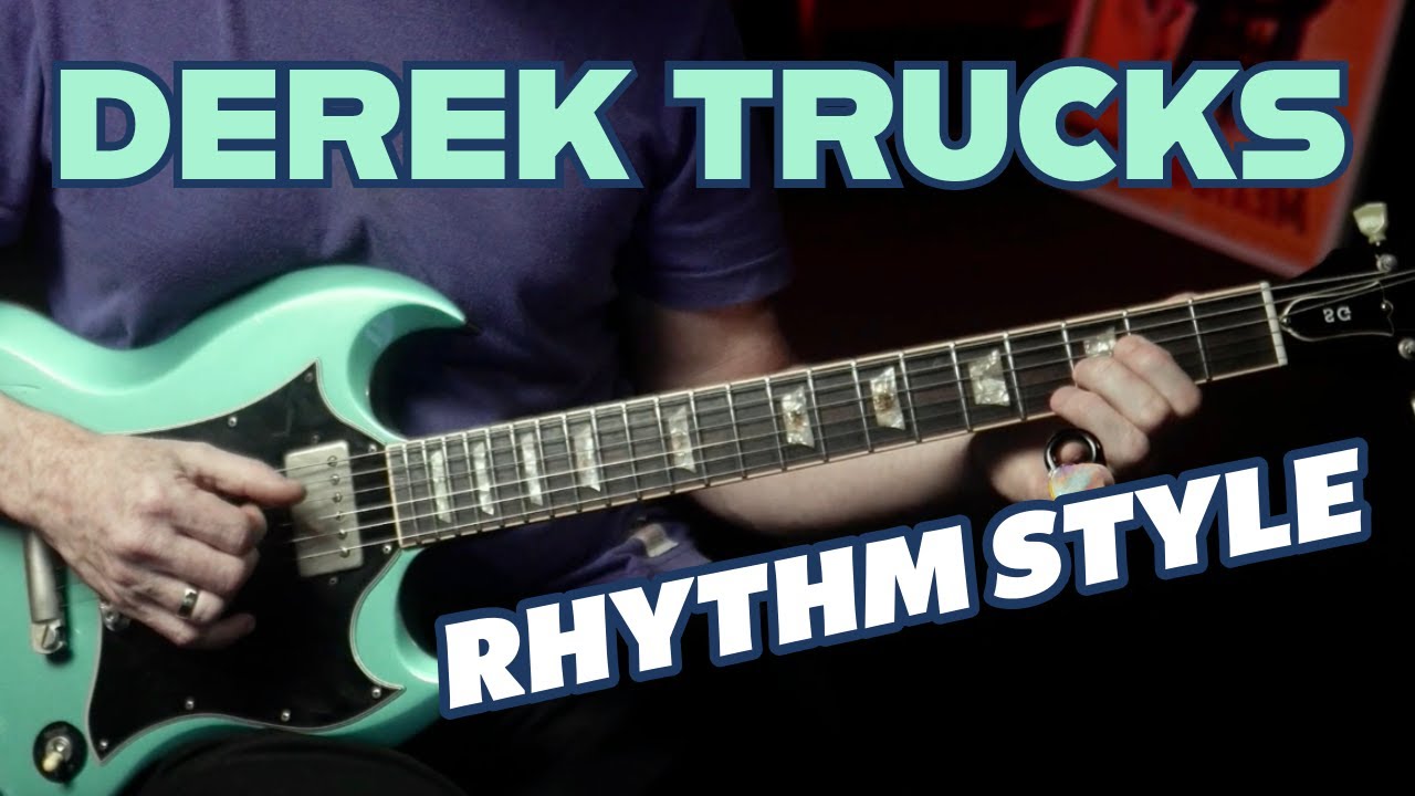 Derek Trucks Rhythm Guitar SECRETS Revealed!