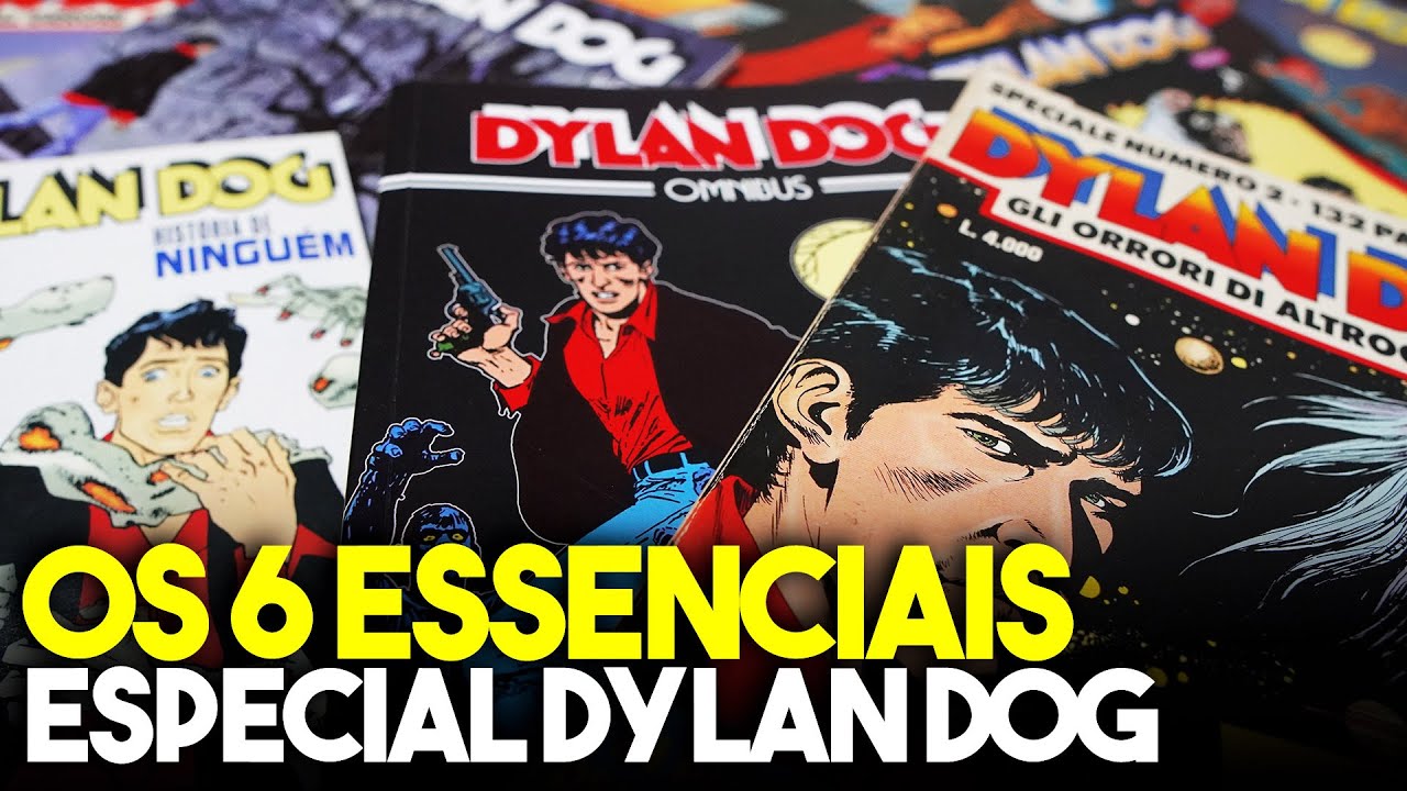 TOP 6 QUADRINHOS ESSENCIAIS DYLAN DOG | Com Editora Lorentz