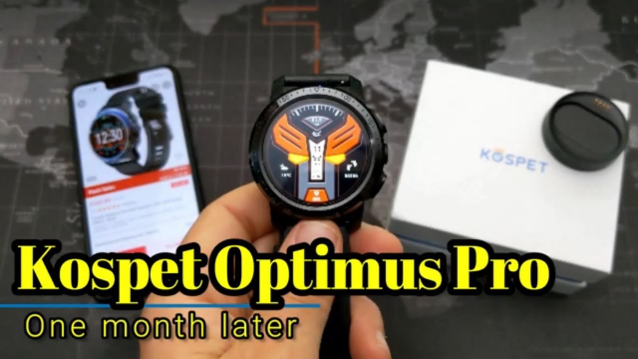 Kospet Optimus Pro - One Month Later - The Best Full Android Smartwatch?