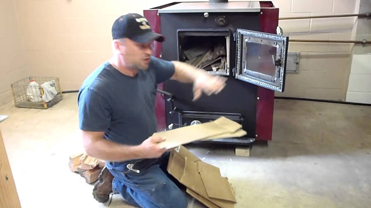 MessickStove.com - (856) 452-3700 - EnergyMAX Extreme 160 Wood & Coal Stove - Starting Fire Part 1