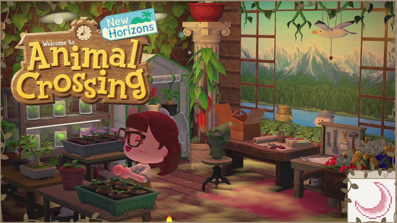 Cozy Cottage Greenhouse | ACNH: Slow Builds 🏡 | Cozy Night Gaming ☕🌙| No commentary just vibes