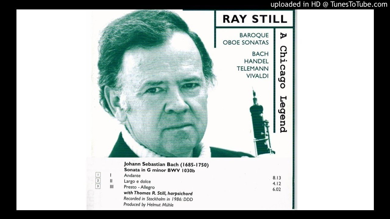 J.S. Bach G minor oboe sonata BWV 1030b