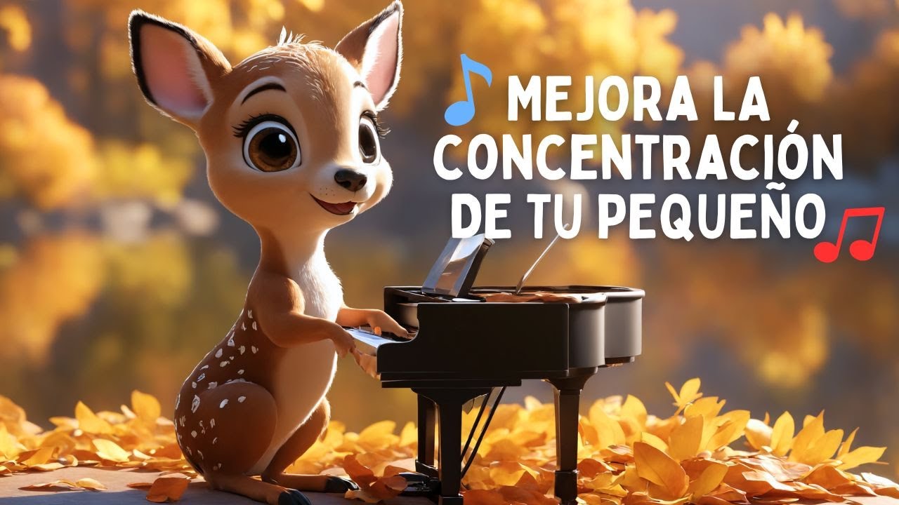Música Para Niños Para Estudiar, Concentrarse Y Memorizar Rápido, Música Relajante 📚🎶